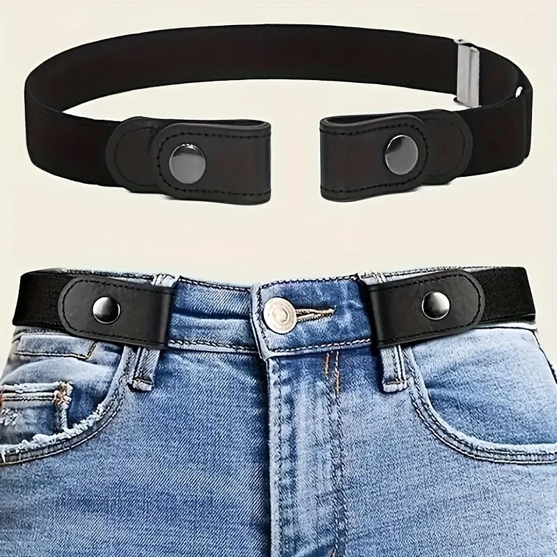 Corset Waist Cinch - เข็มขัดไร้หัวเข็มขัดสําหรับกางเกงยีนส์,ชุด,ไม่มีหัวเข็มขัดยืดเข็มขัดเอวยางยืดสําหรับผู้หญิง/ผู้ชาย,ไม่มีนูน,ไม่ยุ่งยากเข็มขัดเอว