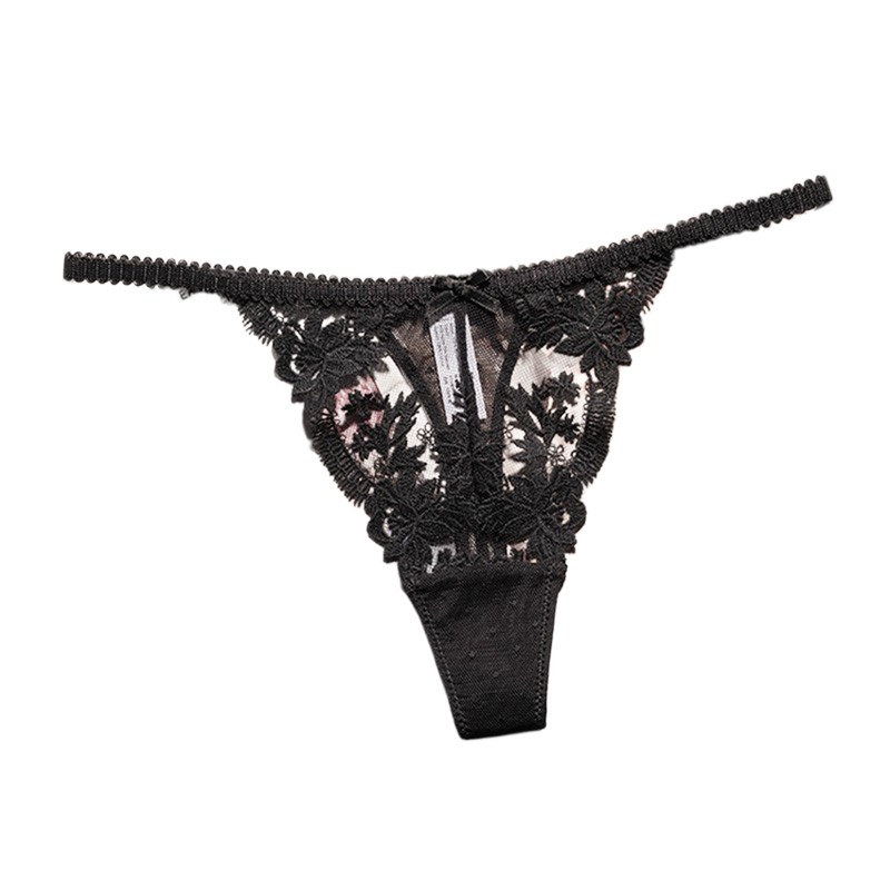 Seamless Underwear Women - กางเกงในลูกไม้เซ็กซี่ จีสตริง ผู้หญิง ระบายอากาศได้ดี ไร้รอยต่อ เอวต่ำ