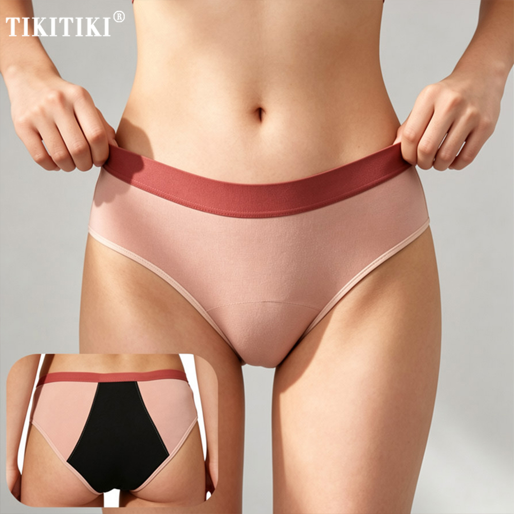Period Panty Absorbent - กางเกงในสำหรับประจำเดือนผู้หญิง ป้องกันการรั่วซึม ซึมซับได้มาก ป้องกันการรั่วซึม กางเกงในป้องกันการรั่วซึมหลังคลอด สำหรับผู้มีภาวะกลั้นปัสสาวะไม่อยู่