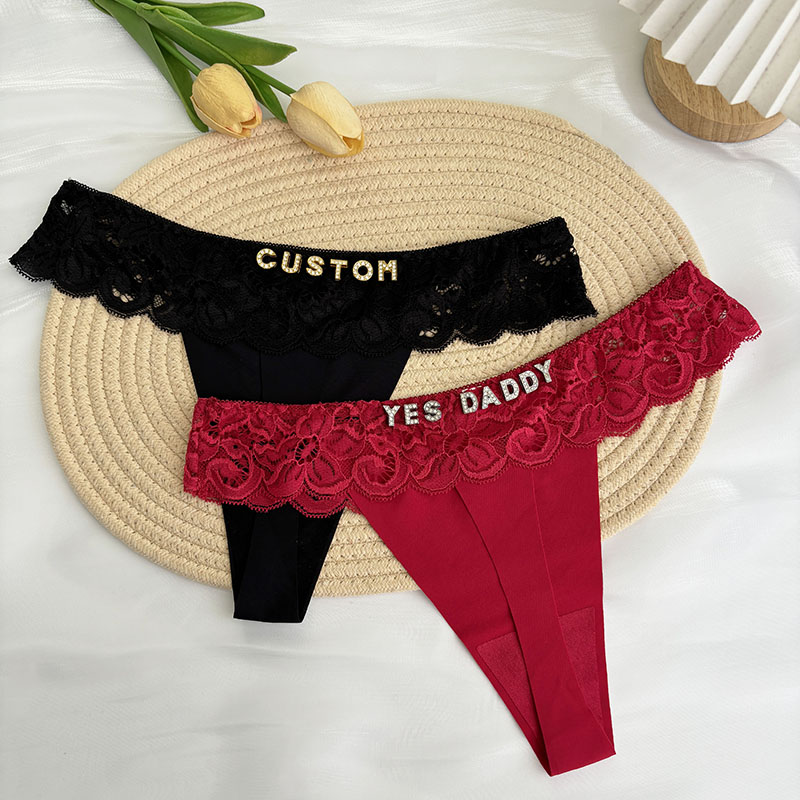 CUSTOM CUSTOM Thong ชื่อคริสตั - Thong Bikini Women บทวิจารณ์และราคา