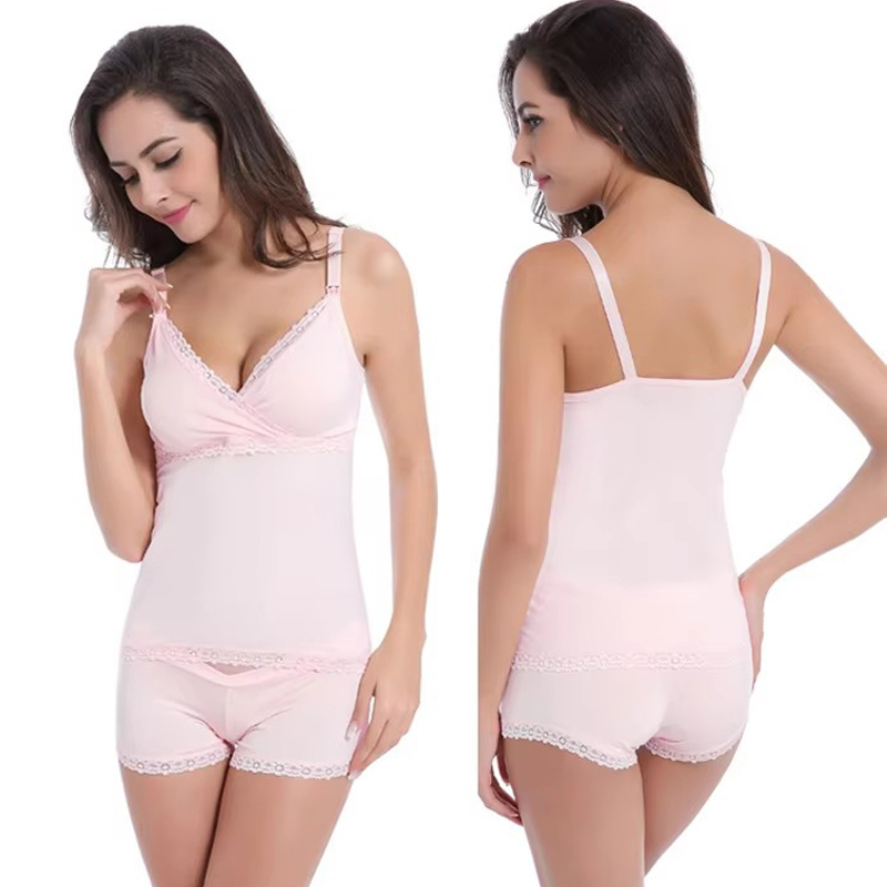 ชุดคลุมท้อง ชุดนอนสตรี ชุดชั้น - Nursing Bra Sleep บทวิจารณ์และราคา