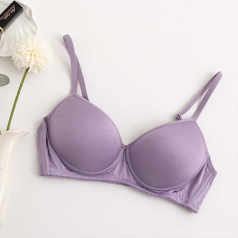 บราลูกไม้ตาข่ายแบบไร้โครงสำหรั - Bralette Wireless Soft บทวิจารณ์และราคา