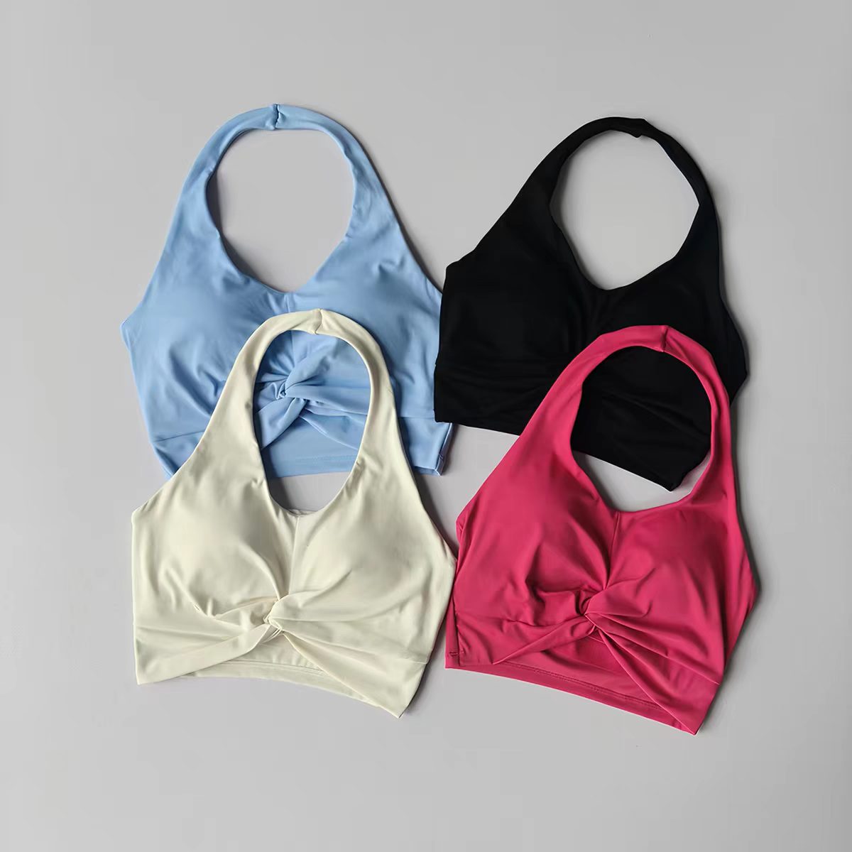 เสื้อชั้นในกีฬาแบบผูกคอสำหรับผ - Push Up Bra Padded บทวิจารณ์และราคา