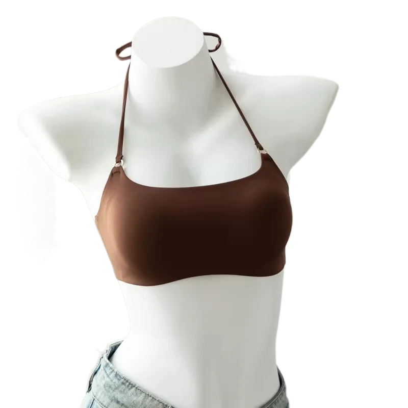 บราเล็ตแบบฮอลเตอร์สไตล์ KUCLUT - Bralette Wireless Soft บทวิจารณ์และราคา