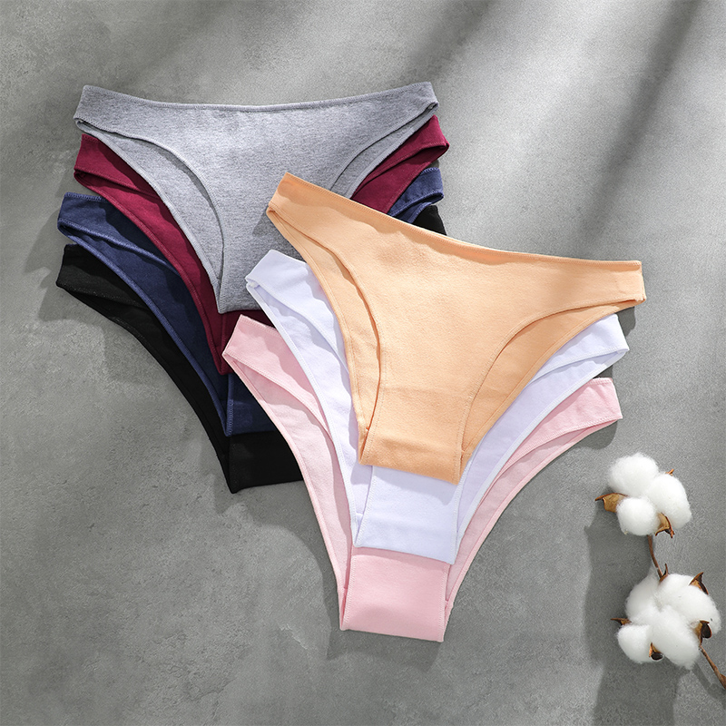 7 ชิ้น/เซ็ต M-2XL ผู้หญิงผ้าฝ้ - Boyshort Underwear บทวิจารณ์และราคา