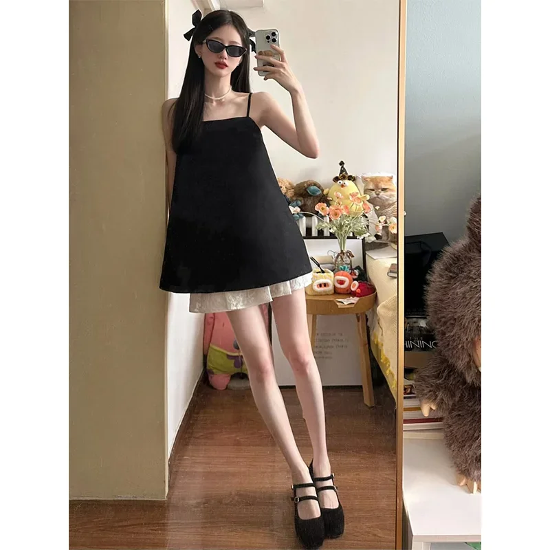 ความคมชัดสี Chic Girl 2 PC ชุด - Cami Top Lace บทวิจารณ์และราคา