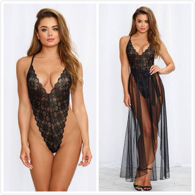 ชุดชั้นในอีโรติก ชุดคอสตูมเซ็ก - Lace Teddy Lingerie บทวิจารณ์และราคา
