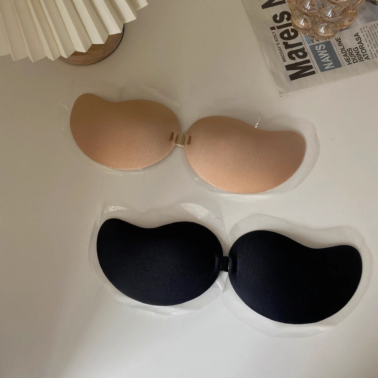 1/2 PC ที่มองไม่เห็น Push Up B - Strapless Bra Backless บทวิจารณ์และราคา