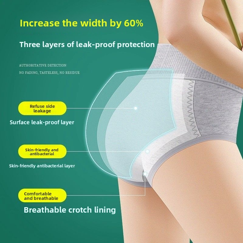 กางเกงในประจำเดือนเอวสูงสำหรับ - Period Panty Absorbent บทวิจารณ์และราคา