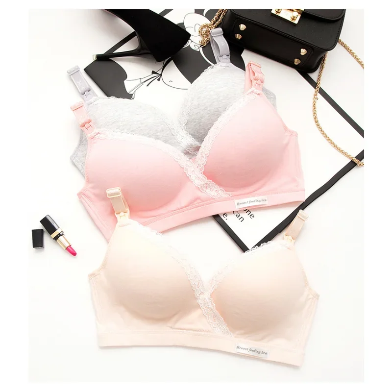 บราให้นมบุตรแบบเรียบสำหรับหญิง - Nursing Bra Sleep บทวิจารณ์และราคา