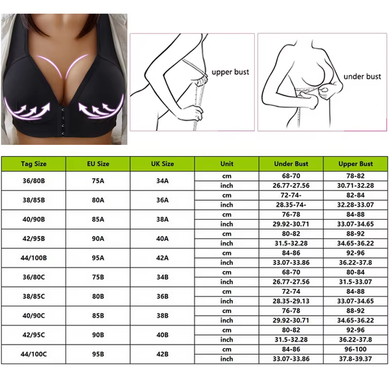 Push Up ปุ่มด้านหน้า Bra ไม่มี - Push Up Bra Padded บทวิจารณ์และราคา