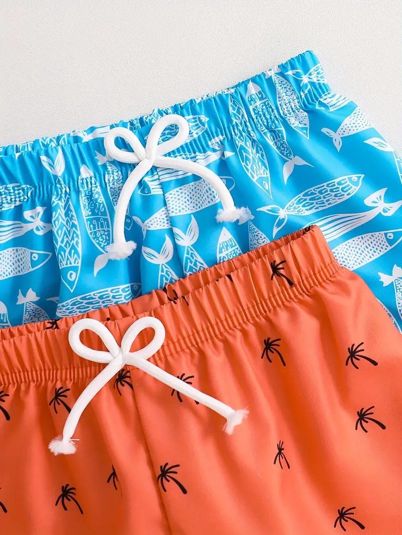 เด็กว่ายน้ํากางเกงขาสั้นพิมพ์ช - Boyshort Underwear บทวิจารณ์และราคา
