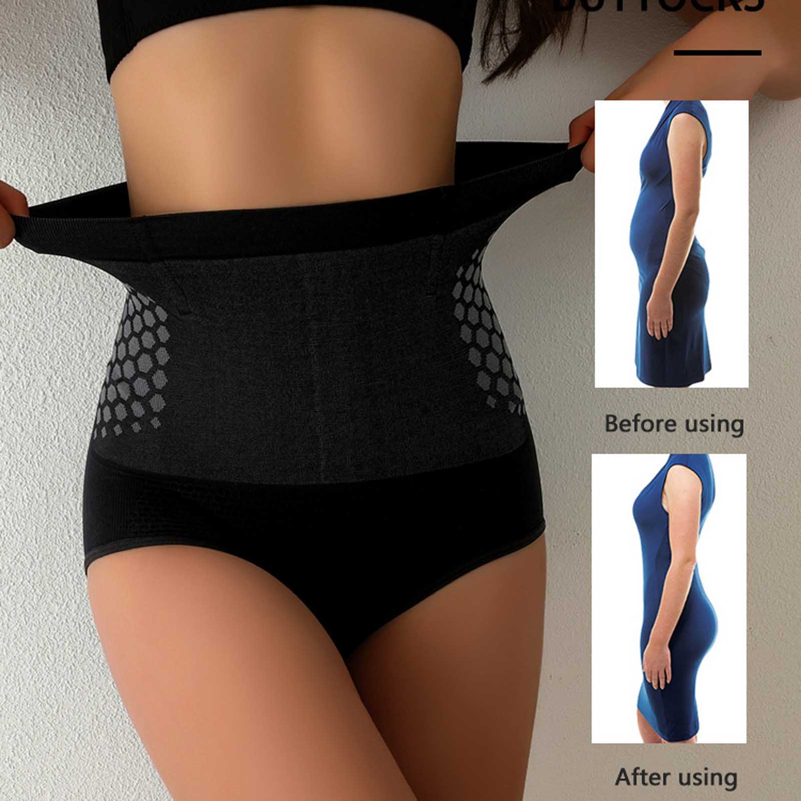 กางเกงในกระชับสัดส่วนเอวสูง ไร - Seamless Underwear Women บทวิจารณ์และราคา